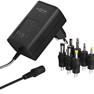 ANSMANN Bloc secteur universel APS 600, 7,2 W / 3-12 V, noir