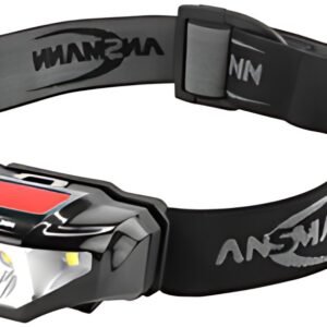 ANSMANN Lampe frontale LED, HD70B, 65 lumens, IP44, noir