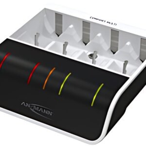 ANSMANN Chargeur Express Comfort Multi, blanc/noir