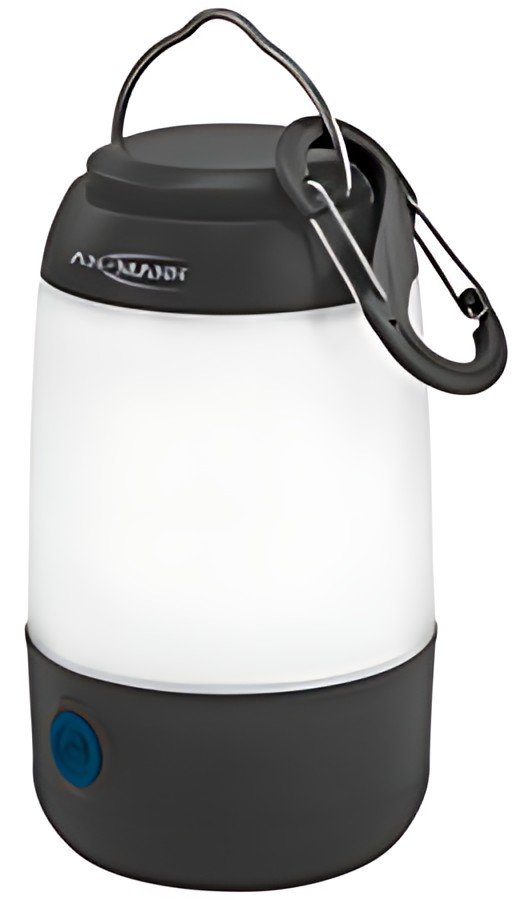 ANSMANN Mini lampe de camping, boîtier en plastique, noir