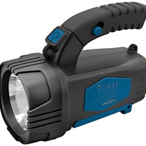 ANSMANN Projecteur LED portable HS230B, noir/bleu