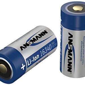 ANSMANN Pile rechargeable Li-Ion 16340, 3,6 V, 850 mAh