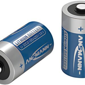 ANSMANN Pile lithium-chlorure de thionyle ER14250, 1/2 AA