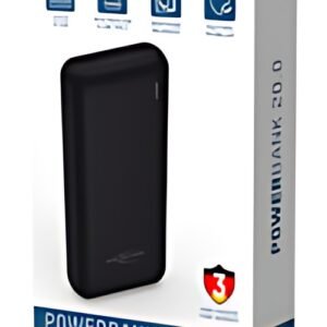 ANSMANN Powerbank PB212, 20.000 mAh, noir