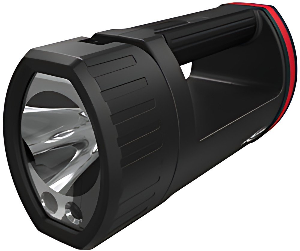 ANSMANN Projecteur portable LED HS20R Pro, noir/rouge