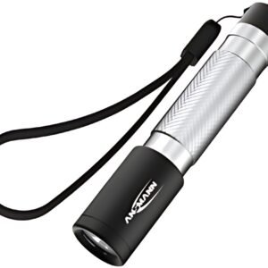 ANSMANN Lampe de poche LED, Daily Use 50B, argent/noir