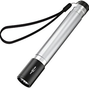 ANSMANN Lampe de poche LED, Daily Use 150B, argent/noir