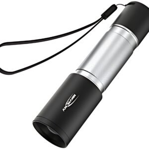 ANSMANN Lampe de poche LED, Daily Use 270B, argent/noir