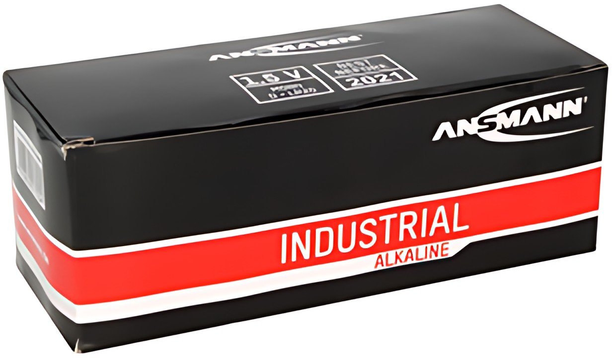 ANSMANN Pile alcaline "Industrial", Mono D, pack de 10