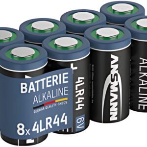 ANSMANN Pile alcaline 4LR44, 6 V, en lot de 8
