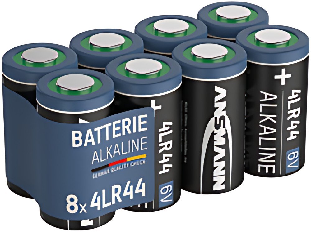 ANSMANN Pile alcaline 4LR44, 6 V, en lot de 8