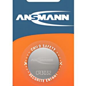 ANSMANN Pile bouton au lithium CR3032, 3 Volt, blister d'1