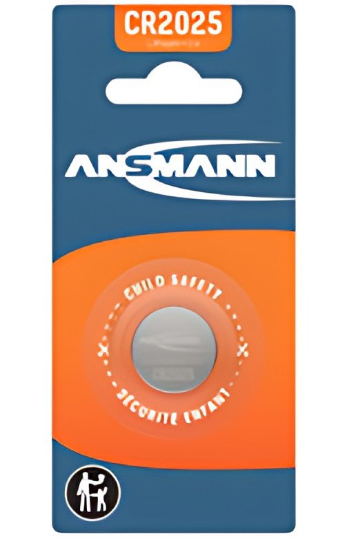 ANSMANN Pile bouton au lithium CR1/3N, 3 Volt, blister d'1