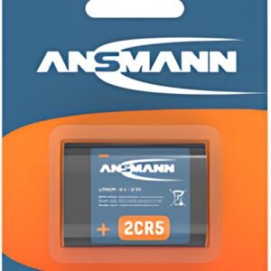 ANSMANN Pile au lithium 2CR5, 6 V, carte blister