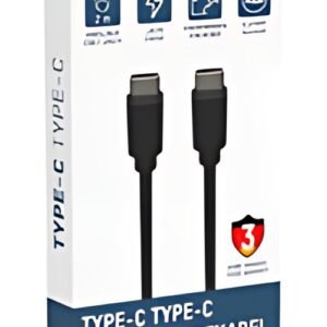 ANSMANN Câble de données & de charge, USB-C - USB-C mâle