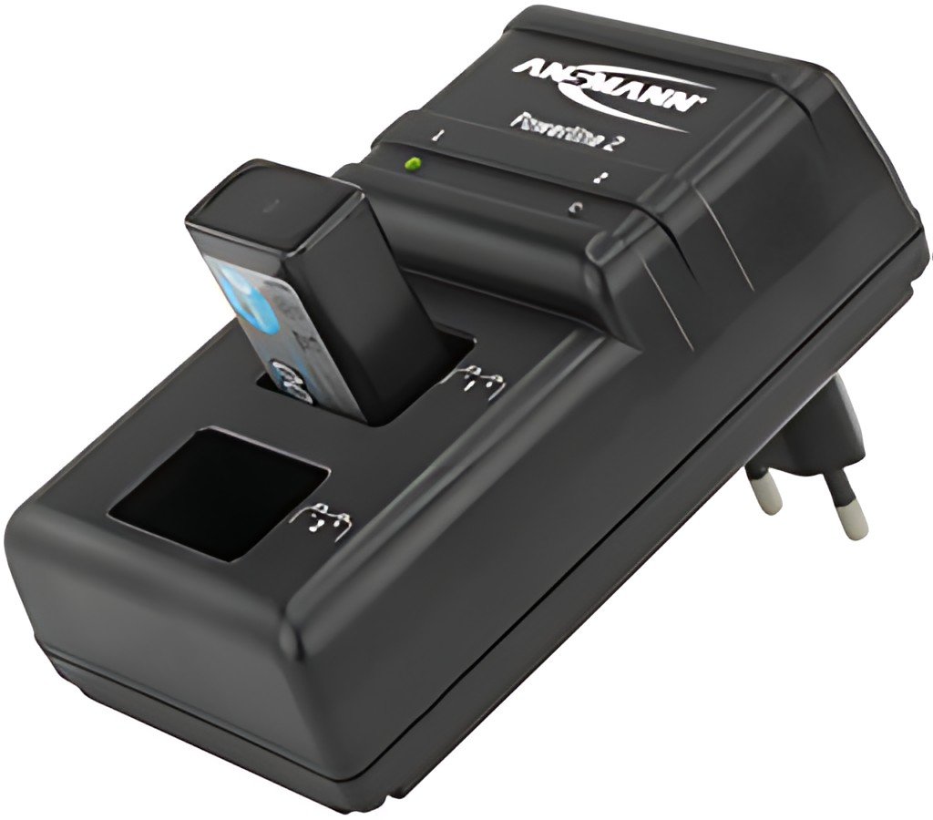 ANSMANN Chargeur intelligent Powerline 2, pour E-bloc 9 V