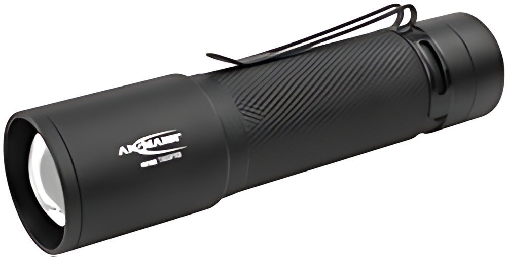 ANSMANN Lampe de poche LED Future T600FRB, à pile, noir
