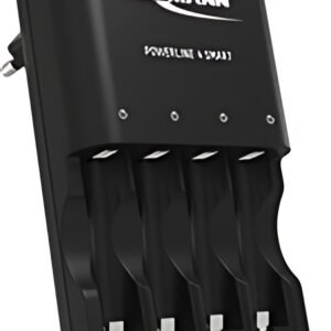 ANSMANN Chargeur intelligent Powerline 4 Smart, noir