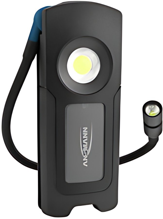 ANSMANN Lampe de travail LED à batterie WL 1500R Pocket Flex