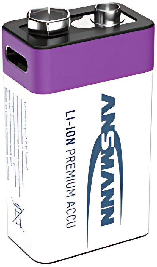 ANSMANN Pile Li-Ion E-Block avec prise USB-C femelle