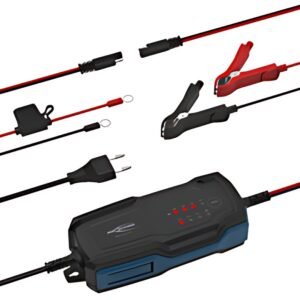 ANSMANN Chargeur de batterie BC, 6-12V/2A, noir/bleu