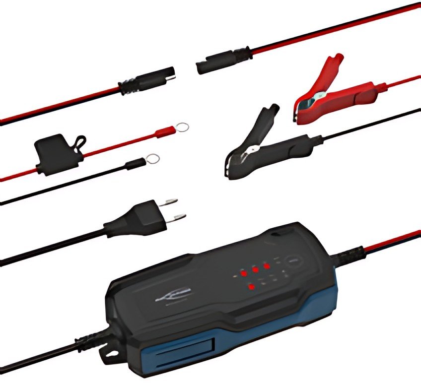 ANSMANN Chargeur de batterie BC, 6-12V/2A, noir/bleu