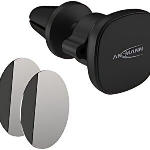 ANSMANN Support magnétique de smartphone pour voiture, noir
