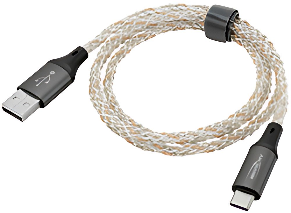 ANSMANN Câble de données & de charge, LED, USB-A/USB-C mâles