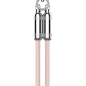 ANSMANN Bandoulière/câble smartphone, USB-C-Lightning, rose