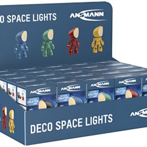 ANSMANN Lampe LED DECO SPACE LIGHT, présentoir de 25