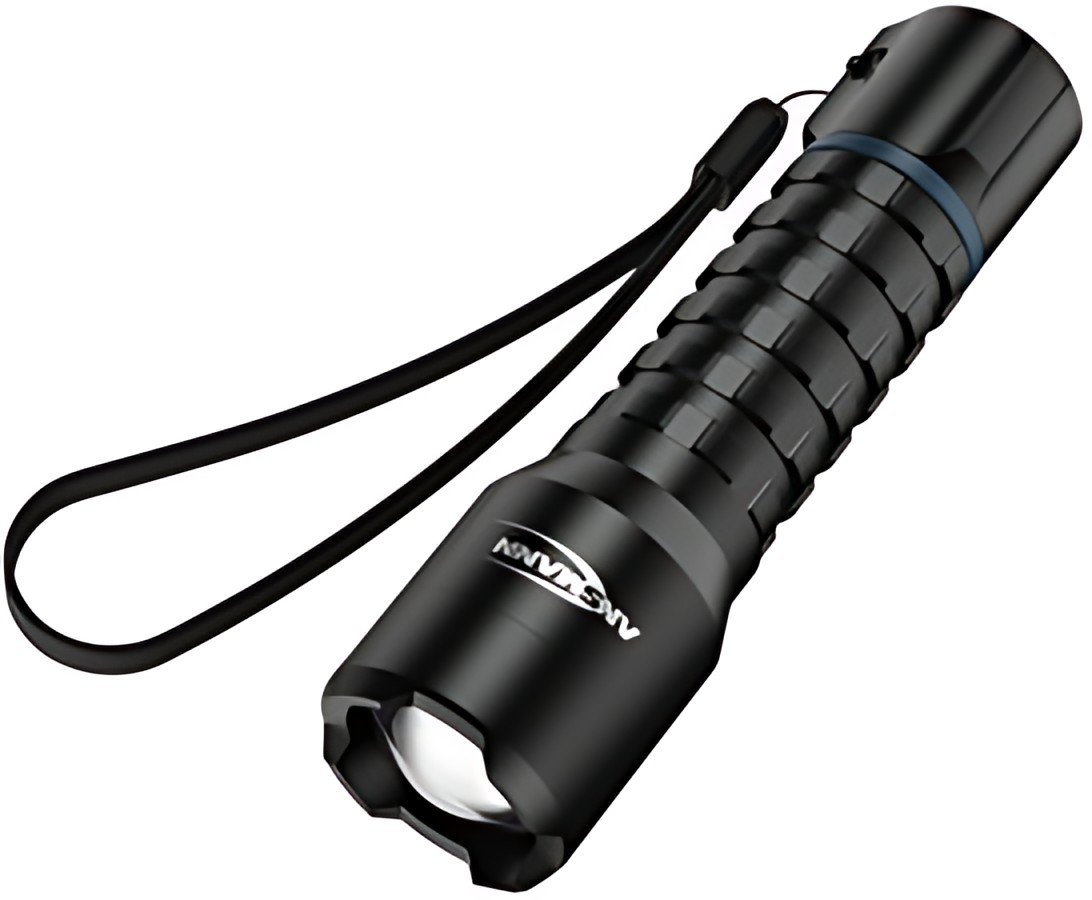 ANSMANN Lampe de poche LED rechargeable Survival TS1000RF