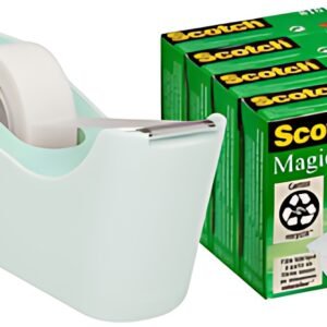 3M Scotch Dévidoir de bureau multipack C18, menthe