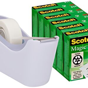 3M Scotch Dévidoir de bureau multipack C18, lavande