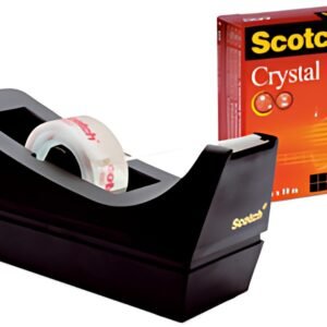 3M Scotch Dévidoir de bureau C38, ruban adhésif Clear incl.