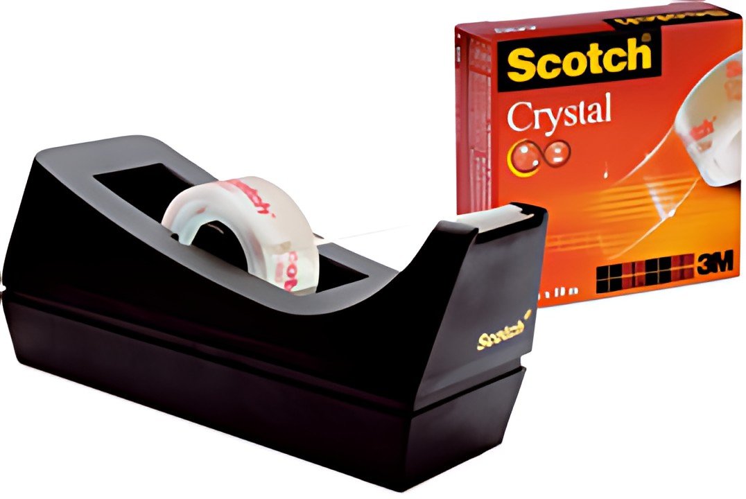 3M Scotch Dévidoir de bureau C38, ruban adhésif Clear incl.