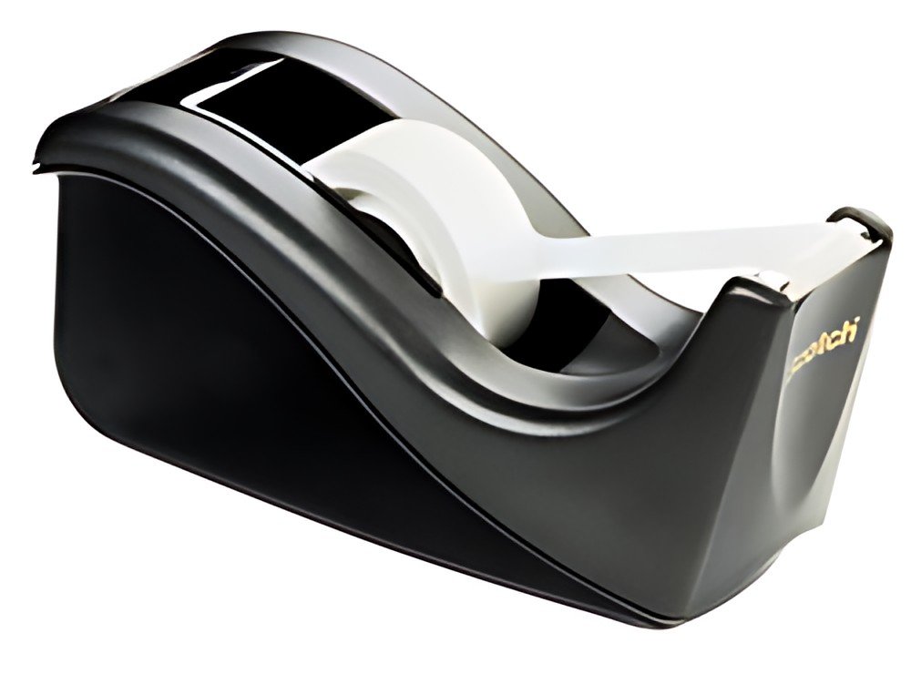 3M Scotch Dévidoir de bureau C60, rabattable, noir
