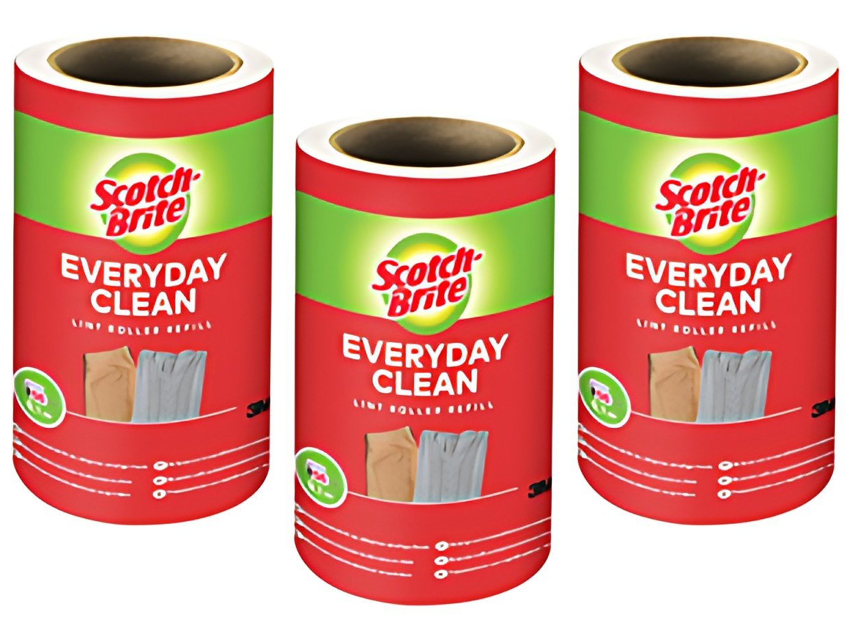 Scotch-Brite Rouleau de rechange pour brosse Everyday Clean