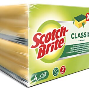 Scotch-Brite Eponge de nettoyage Classic XXL, vert/jaune