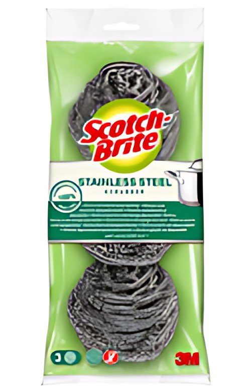 Scotch-Brite Spirale à récurer en acier inoxydable, petit
