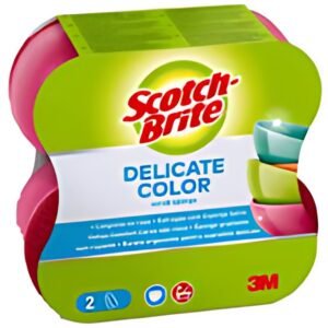Scotch-Brite Eponge universelle Delicate Color Comfort, rose