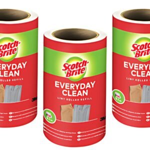 Scotch-Brite Rouleau pour brosse Everyday Clean, pack de 3