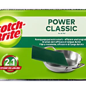 Scotch-Brite Tampon à récurer Classic, pack de 3, vert