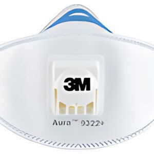 3M Masque Aura Comfort Cool Flow 9322+, FFP2, lot de 2