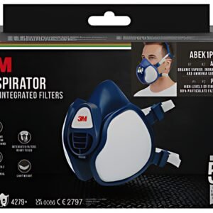 3M Demi-masque respiratoire 4279+, ABEK1P3, bleu/blanc