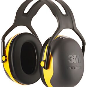 3M Peltor Casque antibruit confort X2A, noir/jaune