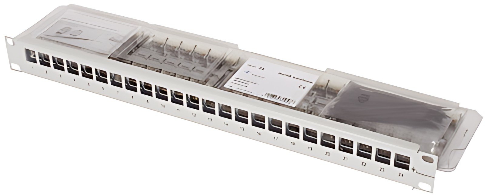Telegärtner Support de module 19" avec 24 ports AMJ-S, T568B