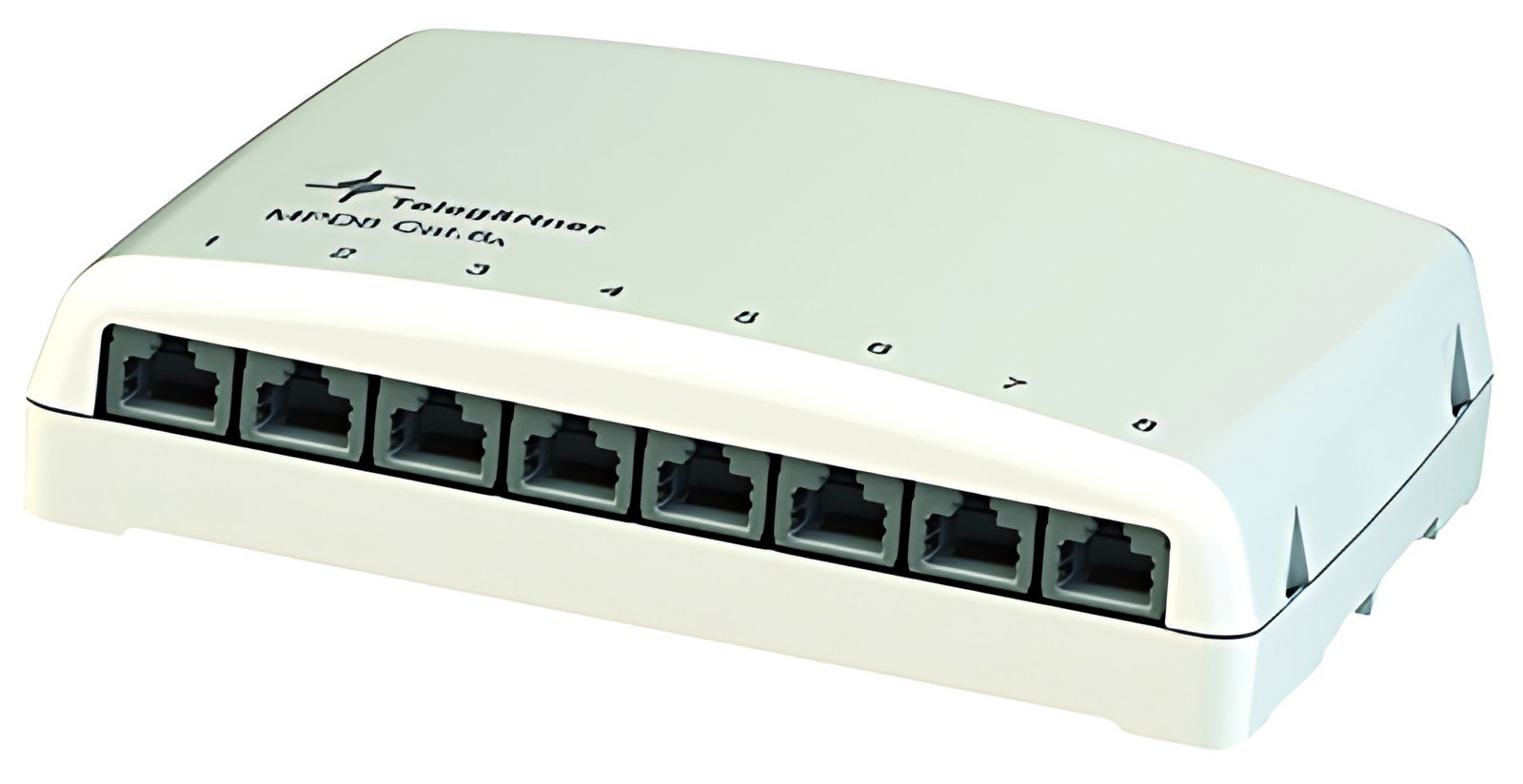 Telegärtner Mini répartiteur MPD8-HS Cat.6A (IEC)