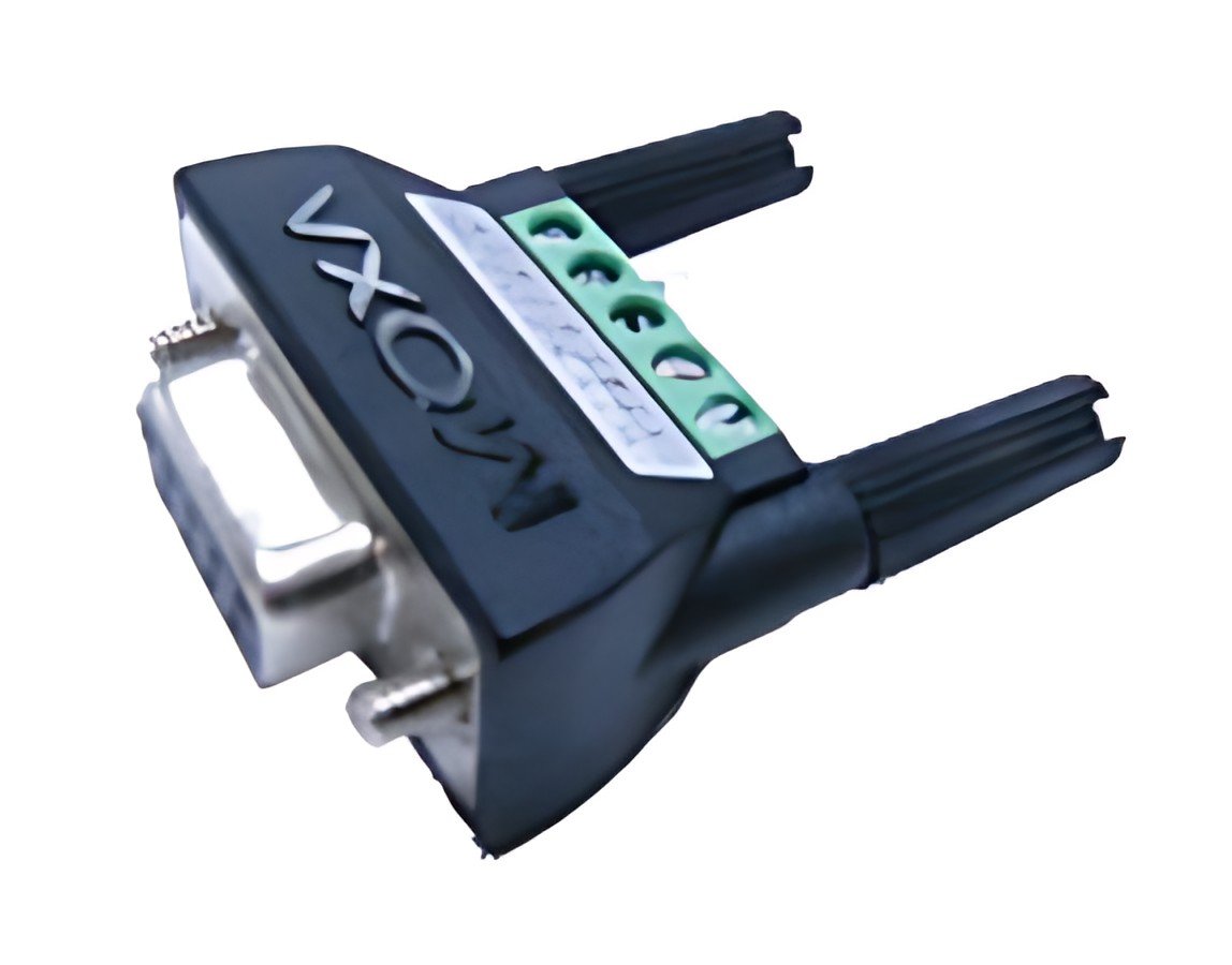 MOXA adaptateur fiche SUD-D femelle 9 broches, bloc terminal