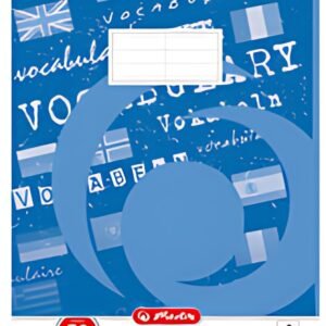herlitz Cahier de vocabulaire x.book, A4, 2 colonnes,