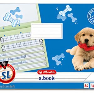 herlitz cahier d'apprentissage de l'écriture x.book, format
